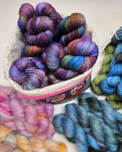 Load image into Gallery viewer, Deluxe Project Bag - Winter Birdies
