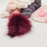 Medium Faux Fur Pom-pom - Assorted Colours