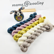 Load image into Gallery viewer, Crochet Bunny Mini Skein Set - Plush DK
