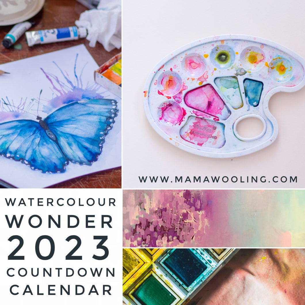 Watercolour Wonder Countdown Calendar