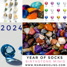 Load image into Gallery viewer, Year of Socks - Birthstone MINIS! Quarter Four
